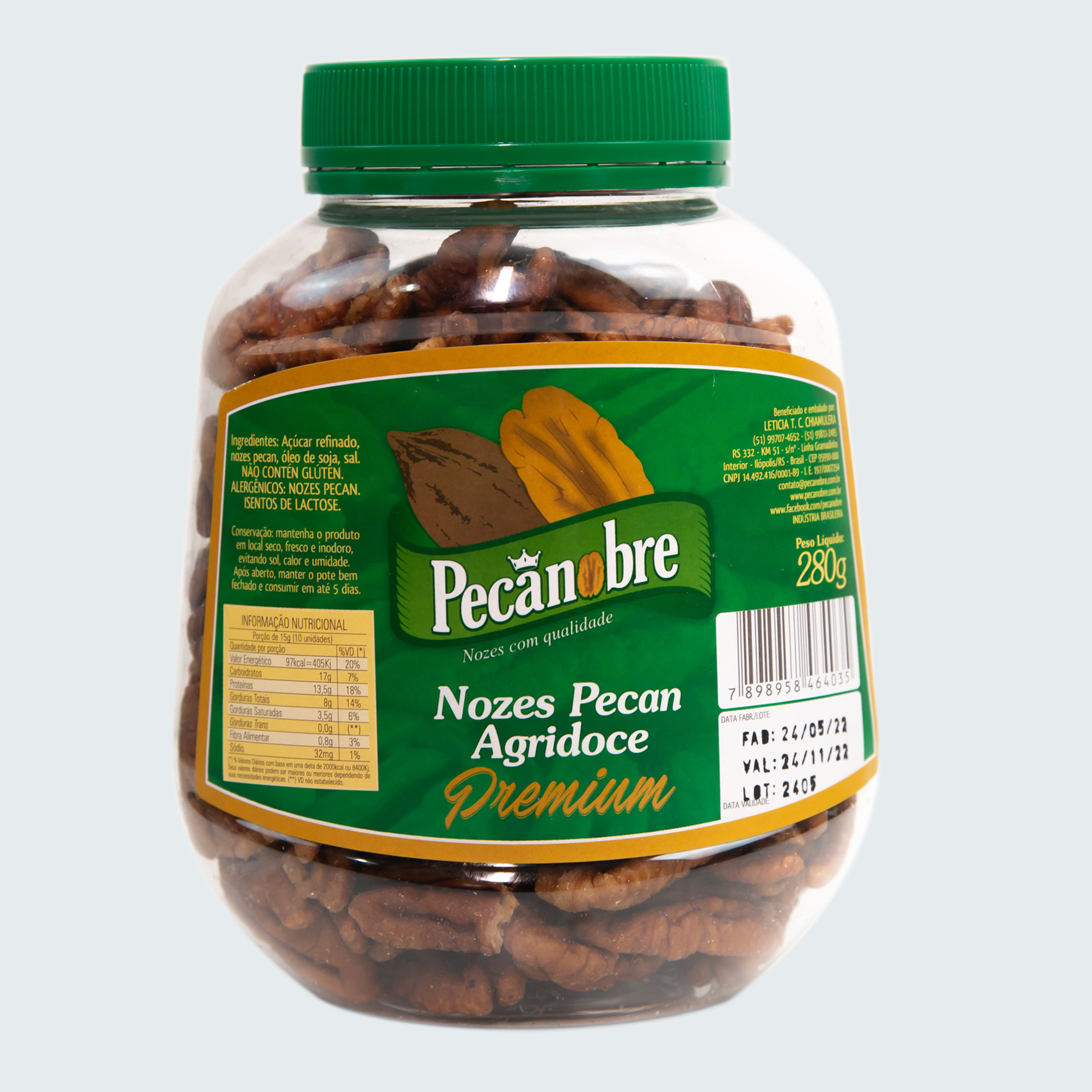 NOZES PECAN AGRIDOCE