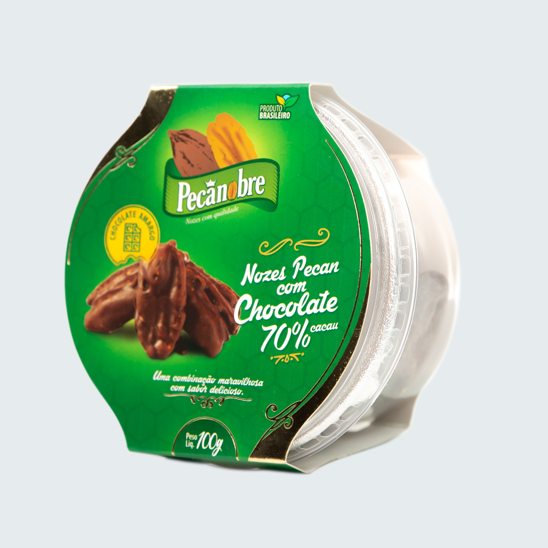 NOZES PECAN CHOCOLATE 70 % CACAU