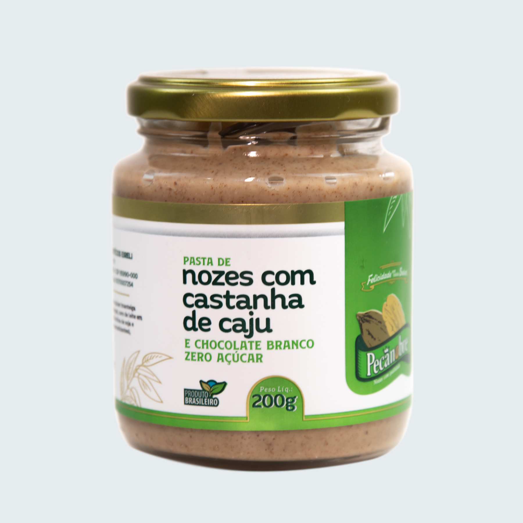 PASTA DE NOZES COM CASTANHA DE CAJU E CHO...