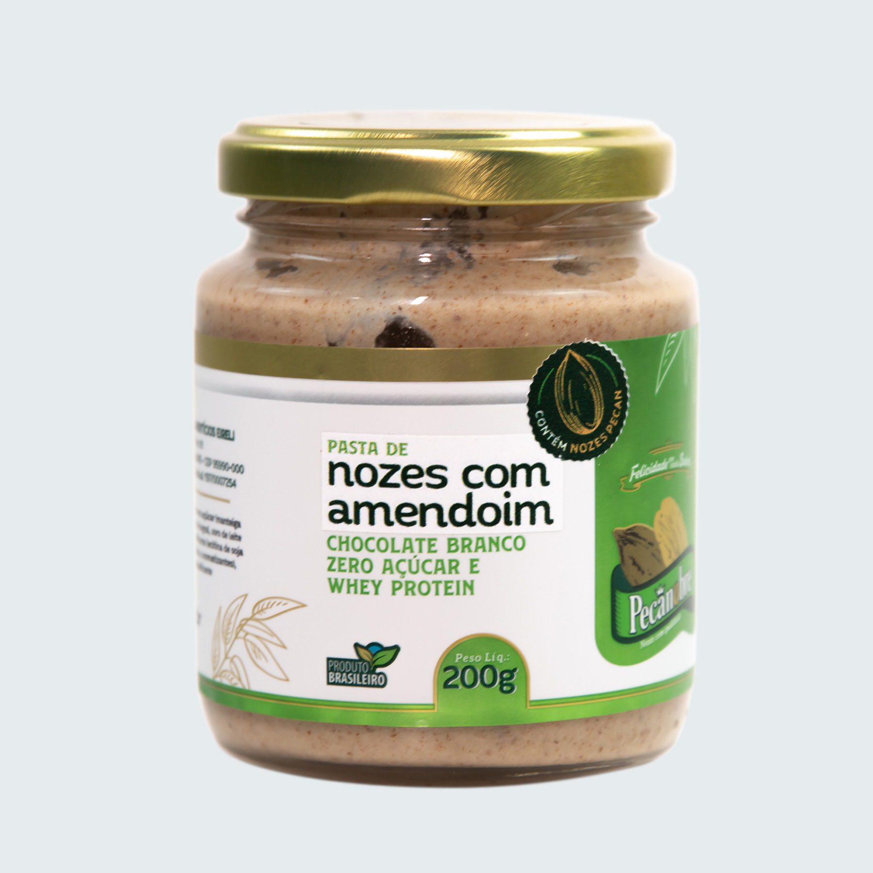 PASTA DE NOZES COM AMENDOIM CHOCOLATE BRA...