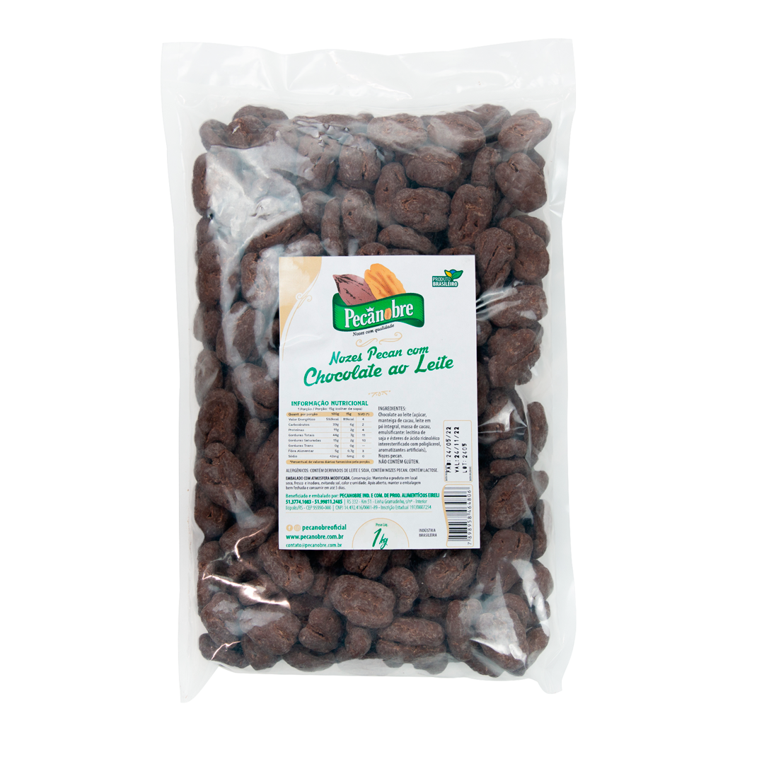 NOZES PECAN CHOCOLATE AO LEITE