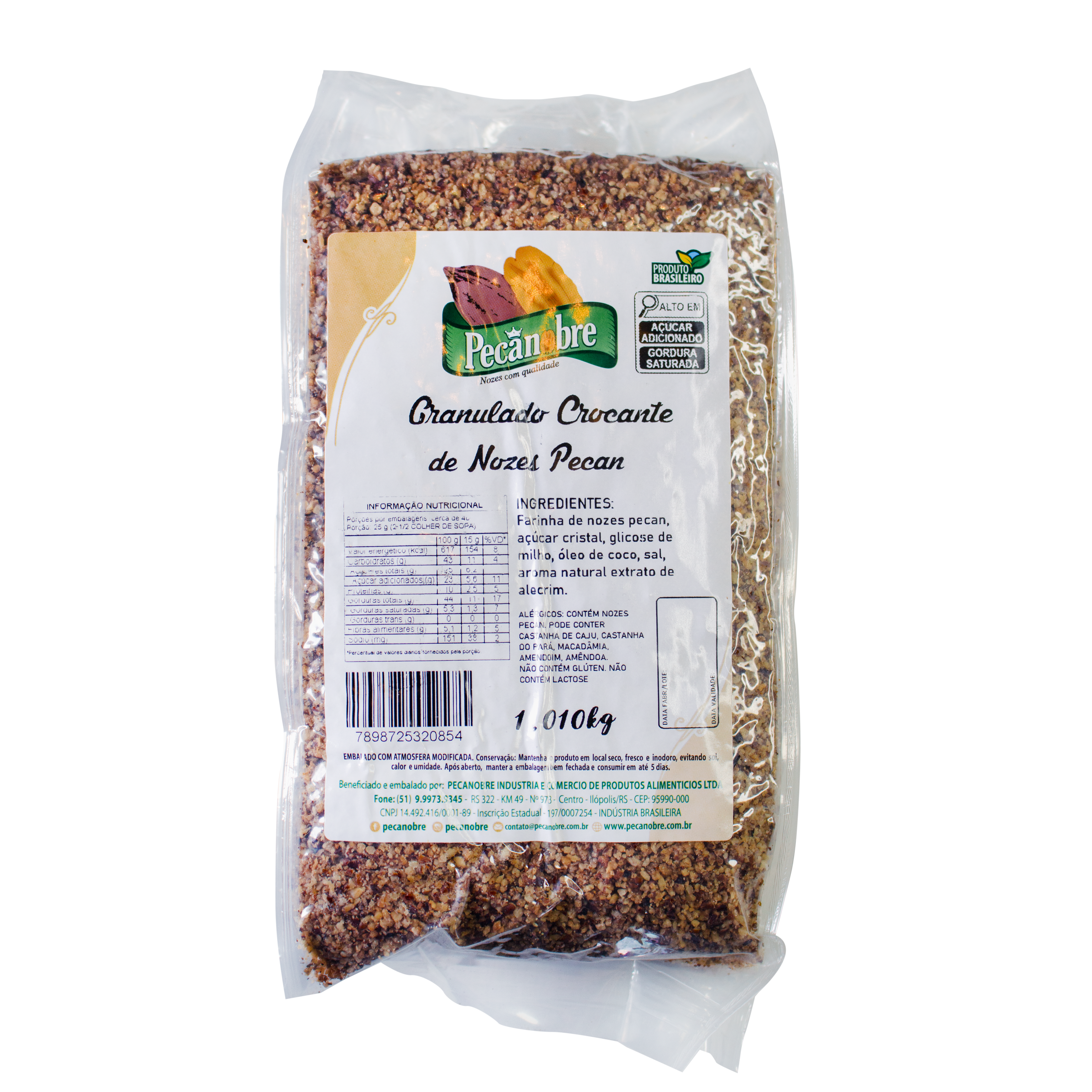 CROCANTE DE NOZES PECAN